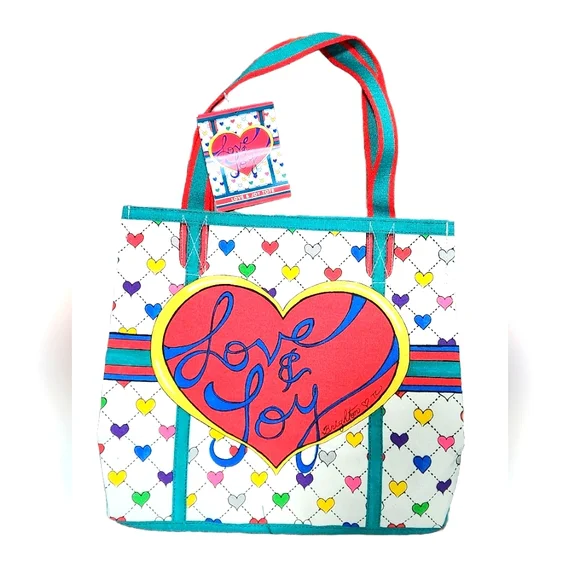Brighton Love and Joy Tote Bag - Picture 1 of 8